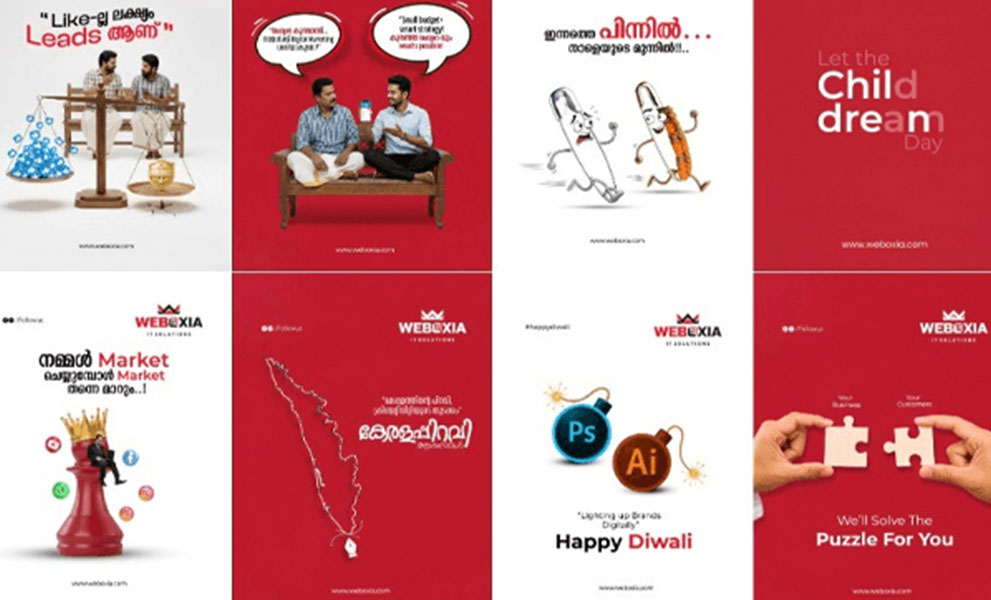 Online marketing project by Weboxia